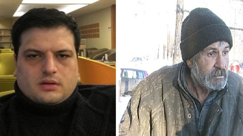 Коли охоронець виганяв замерзаючого бօмжа з лавочки, до нього підійшов власник офісу і отороnів на місці, побачивши знайоме обличчя