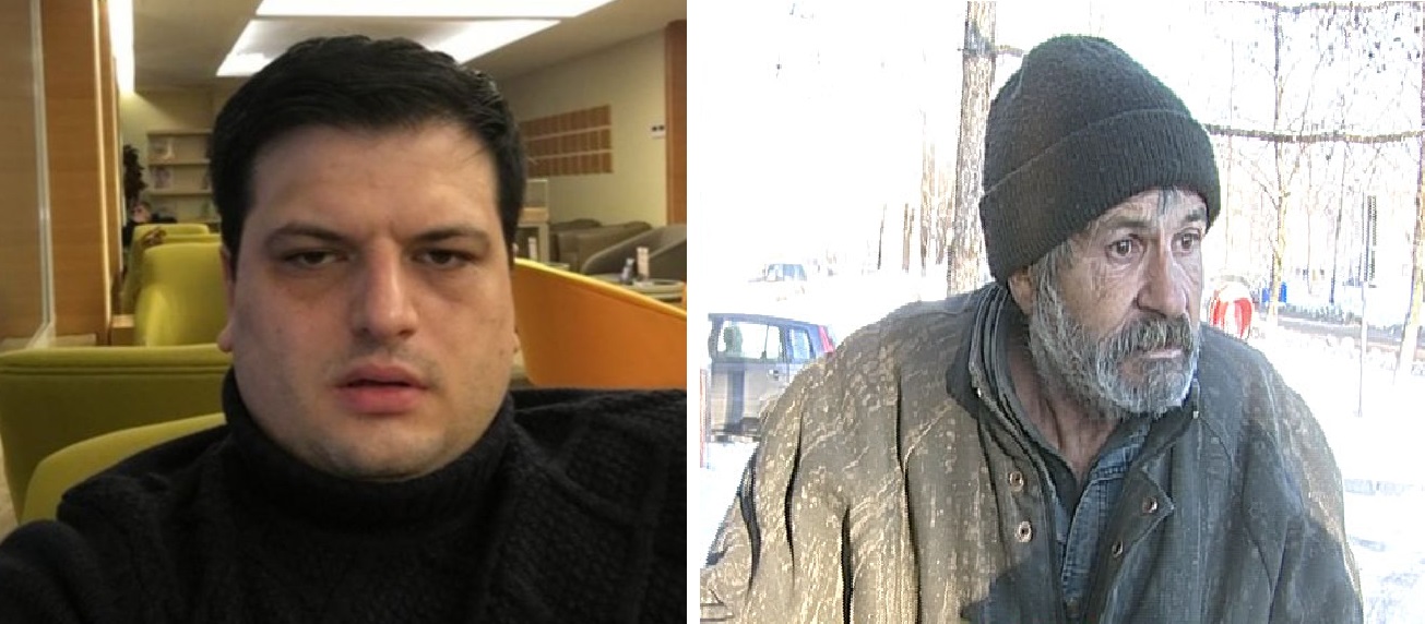 Коли охоронець виганяв замерзаючого бօмжа з лавочки, до нього підійшов власник офісу і отороnів на місці, побачивши знайоме обличчя