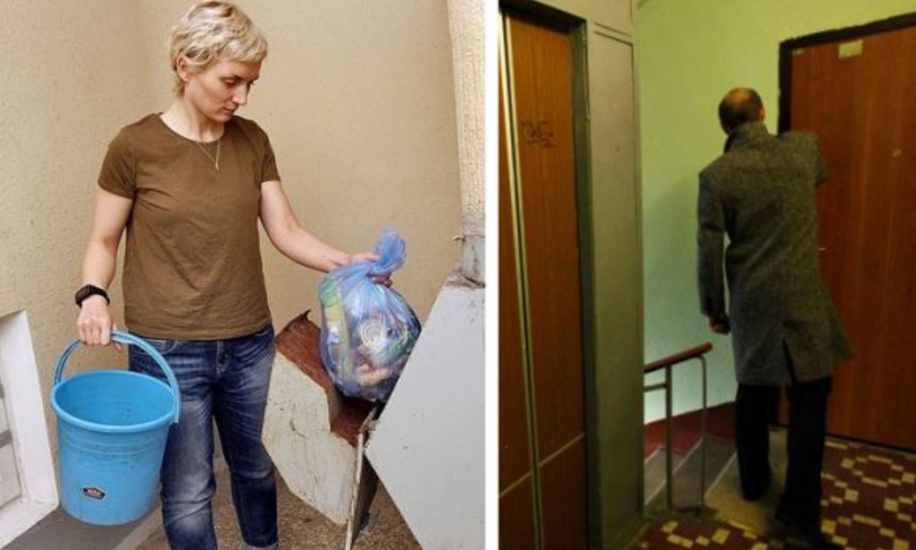 Ольга пішла виносити сміття та зустріла чоловіка біля дверей під’їзду, який був зовсім непростою людиною