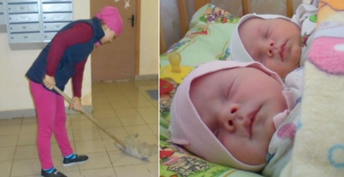 Ще в школі я наро дила своїх близнят, і почала працювати вдень і вночі, щоб підняти їх на ноги. І тут доля зробила мені неймовірний подарунок